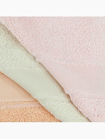 Lot de 2 bavoirs bébé à broder toile Aïda