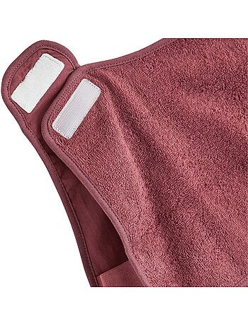 Lot de 2 bavoirs bébé en éponge léa