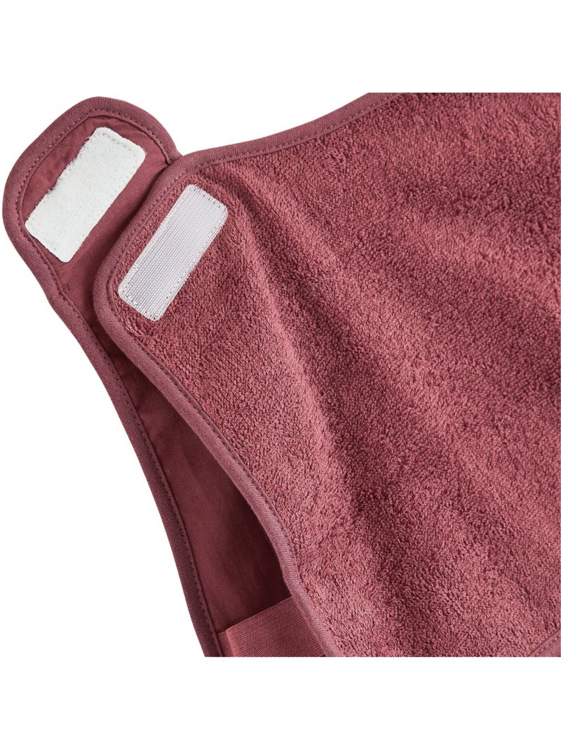 Lot de 2 bavoirs bébé en éponge léa Rose - Kiabi