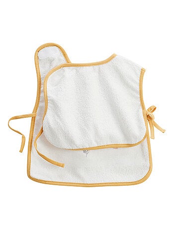 Lot de 2 bavoirs bébé Hawaiki
