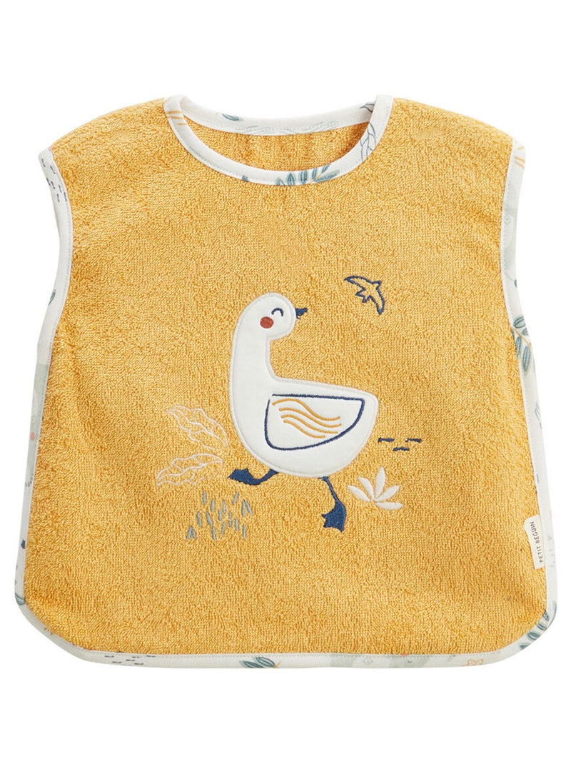 Lot de 2 bavoirs bébé Hawaiki Jaune foncé - Kiabi