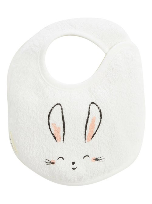Lot de 2 bavoirs bébé Hello Baby - Kiabi