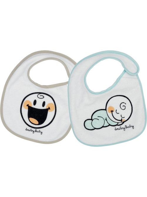 Lot de 2 bavoirs - Kiabi Lot de 2 bavoirs - Kiabi