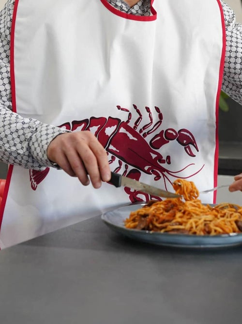 Lot de 2 bavoirs coton adultes HOMARD - Kiabi