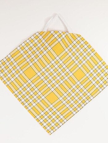 Lot de 2 bavoirs coton carreaux vichy CLEAN KID