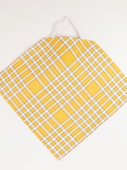 Lot de 2 bavoirs coton carreaux vichy CLEAN KID - Kiabi