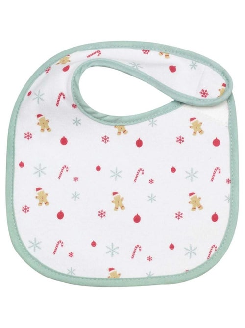 Lot de 2 bavoirs de naissance de Noël - Kiabi