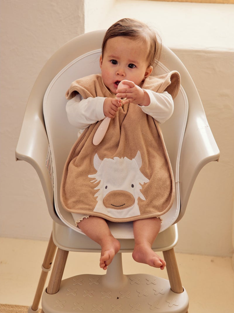 Lot de 2 bavoirs en éponge & kaki Noukie's Beige - Kiabi