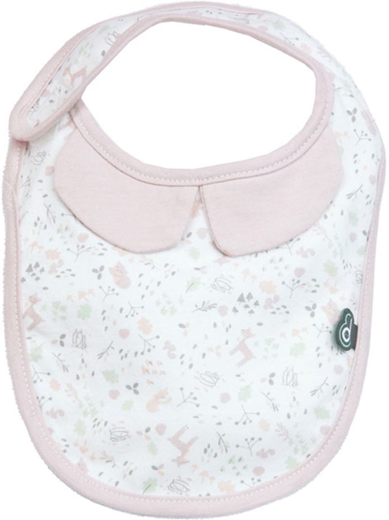 Lot de 2 bavoirs fleuris Rose - Kiabi