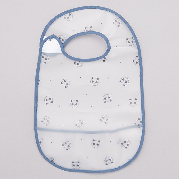 Lot De 2 Bavoirs Impermeables Bebe Garcon Bleu Kiabi 5 00