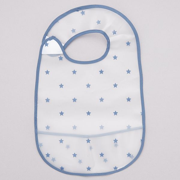 Lot De 2 Bavoirs Impermeables Bebe Garcon Bleu Kiabi 5 00