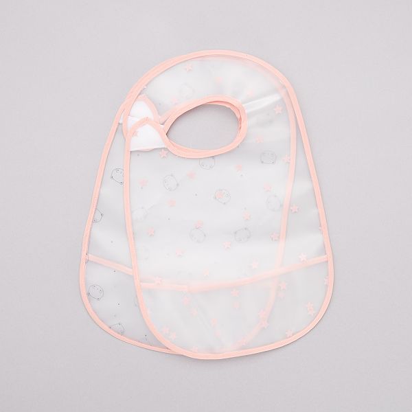 Lot De 2 Bavoirs Impermeables Bebe Fille Rose Kiabi 5 00