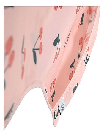 Lot de 2 bavoirs Manches longues 6-24 mois Happy Fruits Cerise