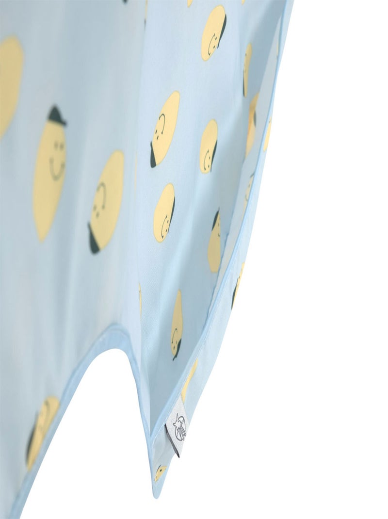 Lot de 2 bavoirs Manches longues 6-24 mois Happy Fruits Citron Bleu - Kiabi
