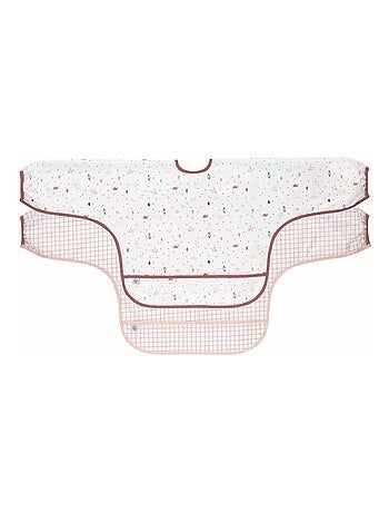 Lot de 2 bavoirs Manches longues mois Escargot 'Lassig'