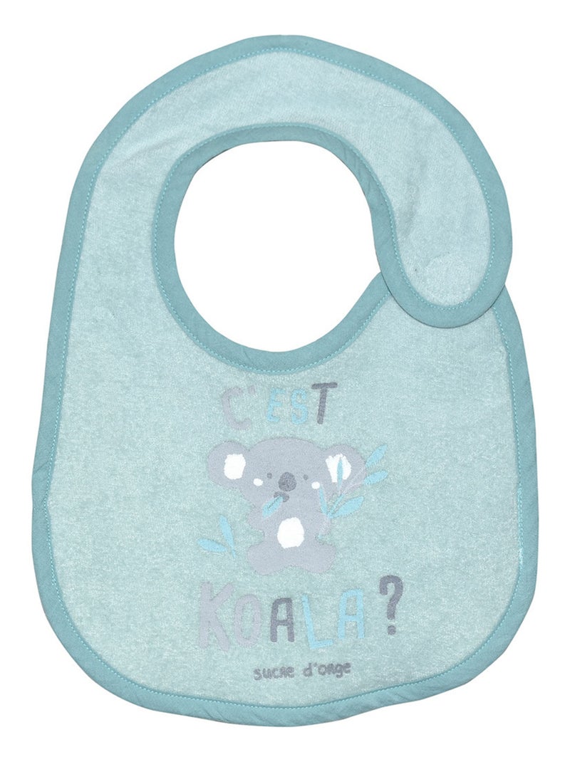 LOT DE 2 BAVOIRS NAISSANCE FATOU Bleu - Kiabi