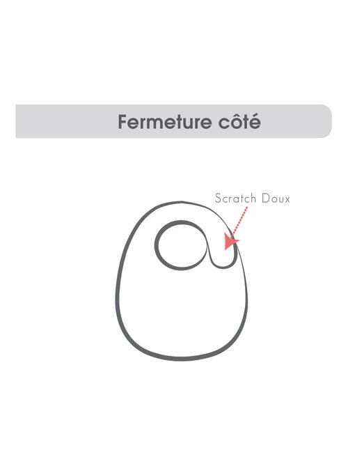 LOT DE 2 BAVOIRS NAISSANCE FATOU - Kiabi