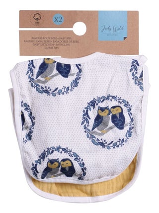 Lot de 2 bavoirs pour enfant