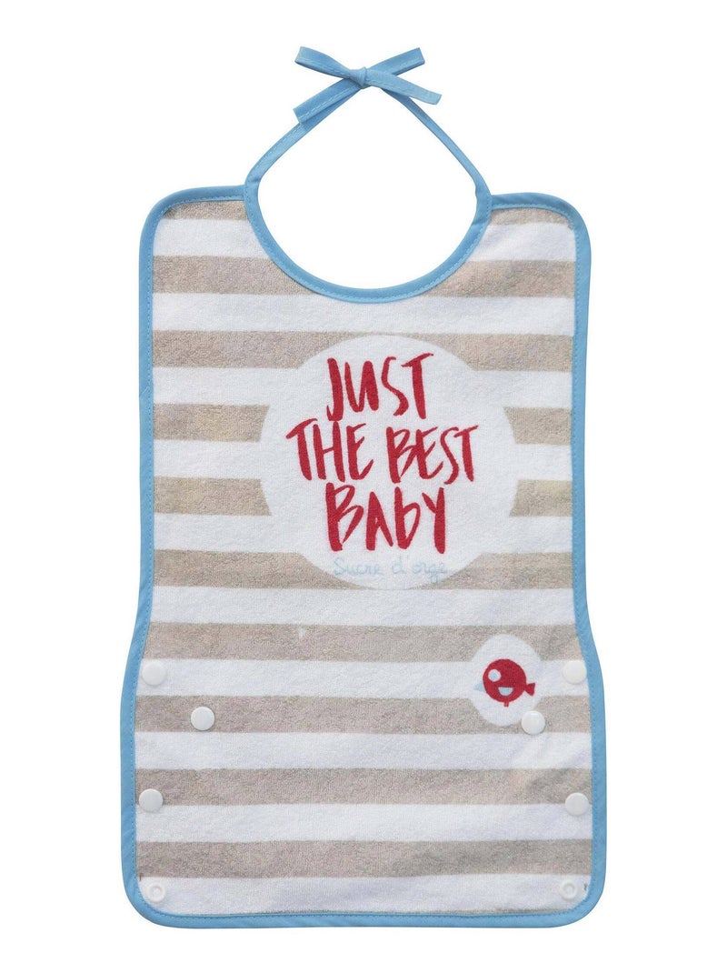 LOT DE 2 BAVOIRS REVERSIBLES Blanc - Kiabi