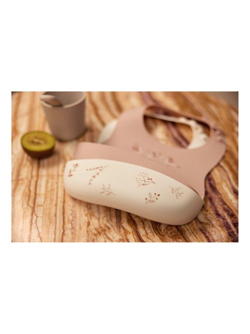 Lot de 2 bavoirs silicone Lovely Birds Jollein - Kiabi