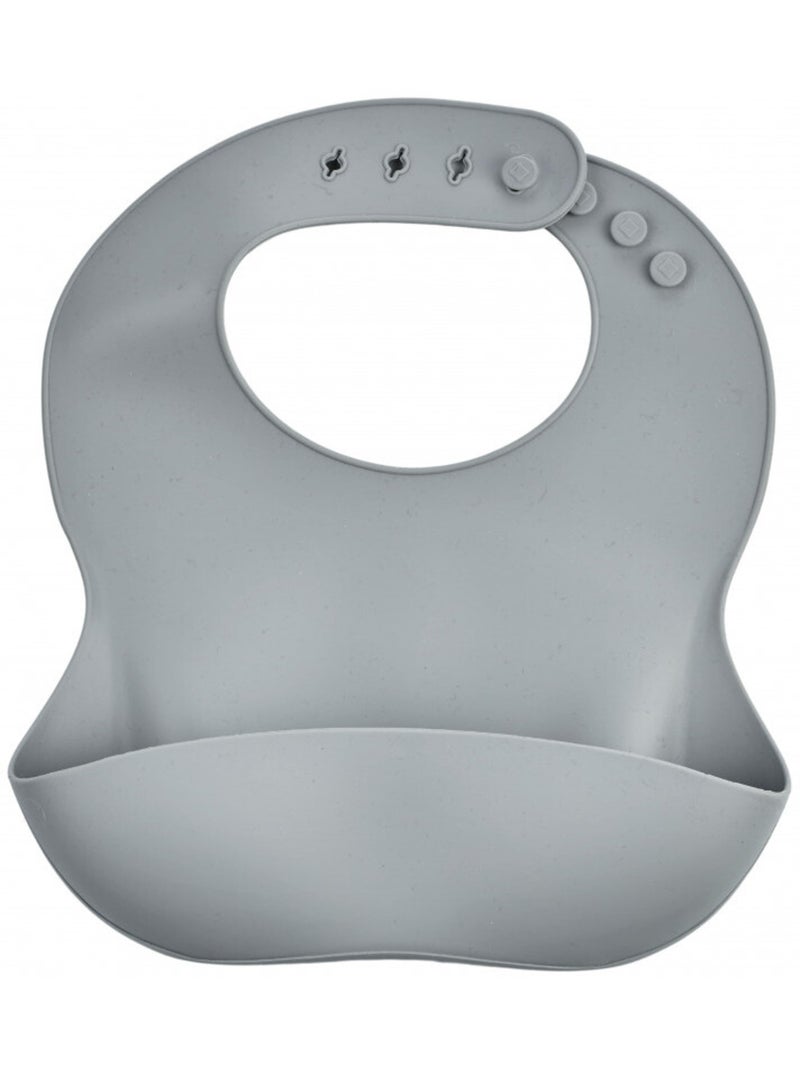 LOT DE 2 BAVOIRS SILICONE Vert - Kiabi