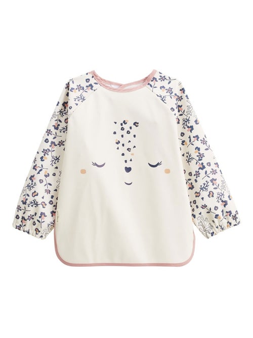 Lot de 2 bavoirs tablier manches longues Céleste - Kiabi