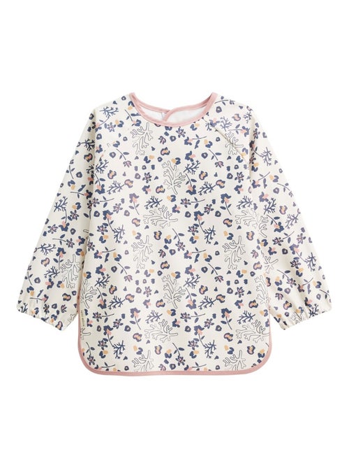 Lot de 2 bavoirs tablier manches longues Céleste - Kiabi