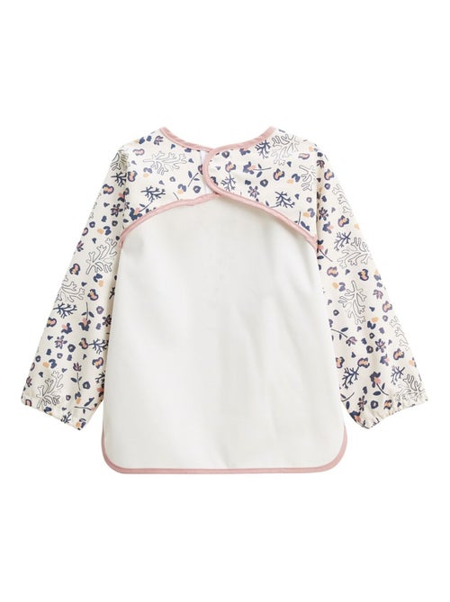 Lot de 2 bavoirs tablier manches longues Céleste - Kiabi