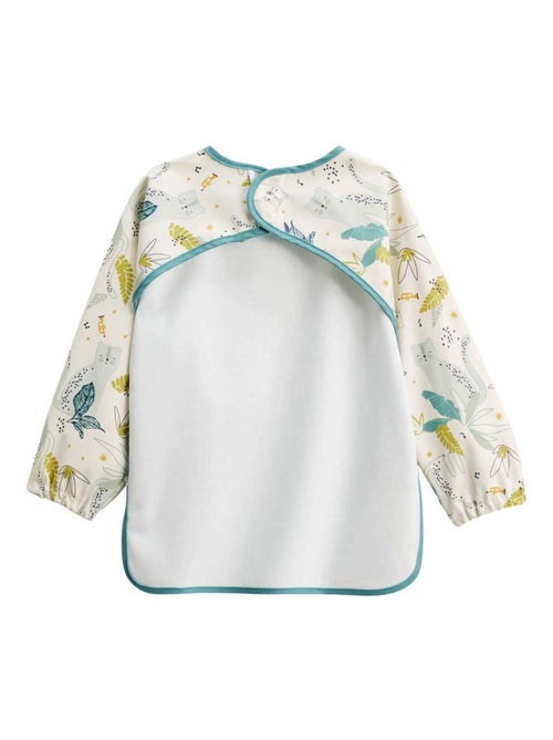 Lot de 2 bavoirs tablier manches longues Oscar - Kiabi