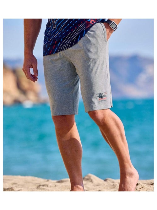 Lot de 2 Bermudas Jersey Running   - ATLAS FOR MEN - Kiabi