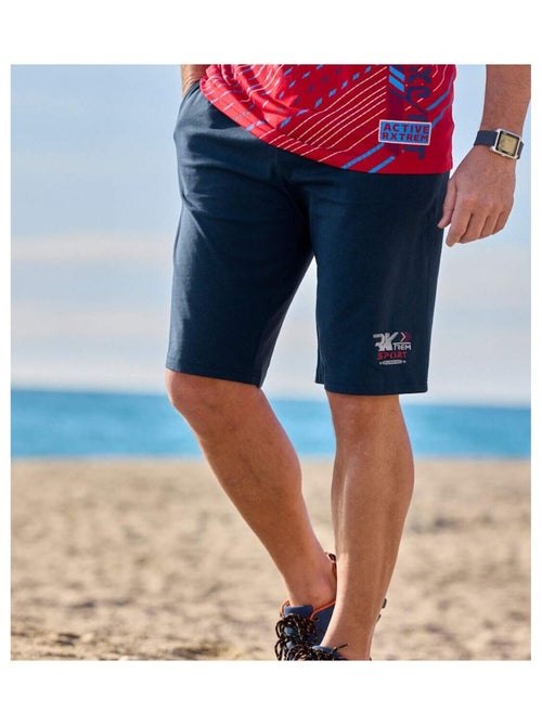 Lot de 2 Bermudas Jersey Running   - ATLAS FOR MEN - Kiabi