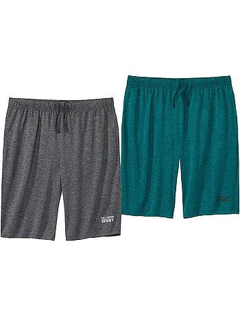 Lot de 2 bermudas sport chinés - atlas for men