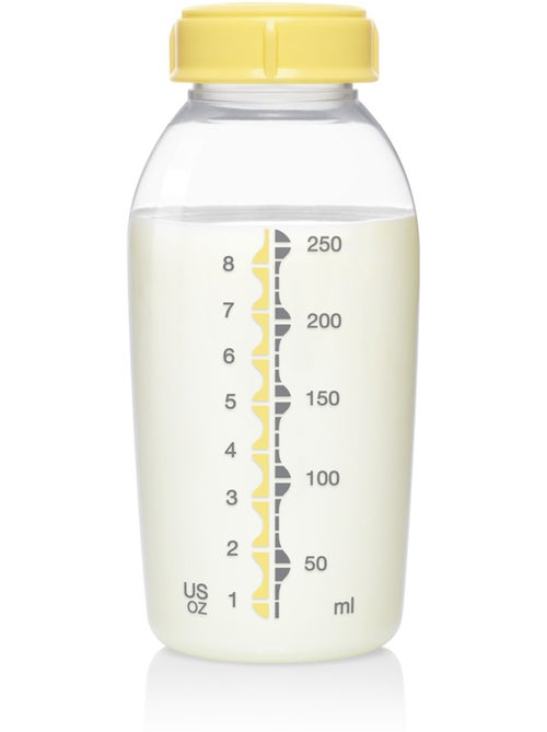 Lot de 2 biberons de recueil Medela 150 ml - Conservation lait maternel - Kiabi