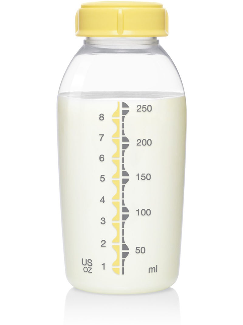 Lot de 2 biberons de recueil Medela 150 ml - Conservation lait maternel Transparent - Kiabi