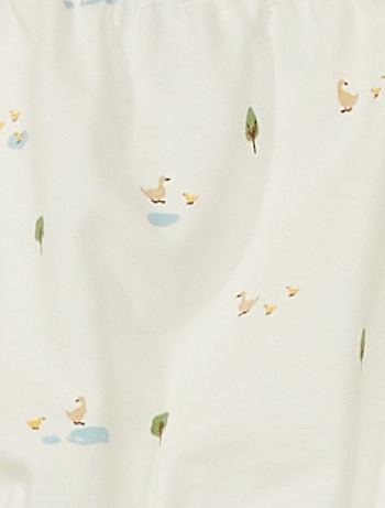 Lot De 2 Bloomers Eco Concus Bebe Fille Blanc Kiabi 5 00