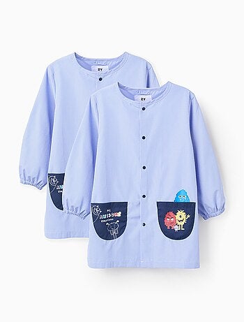 Lot de 2 Blouses DÉcole Emotions de Vichy