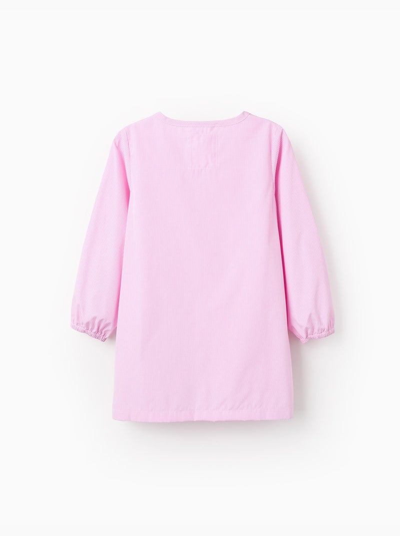 Lot de 2 Blouses DÉcole Vichy Rose clair - Kiabi