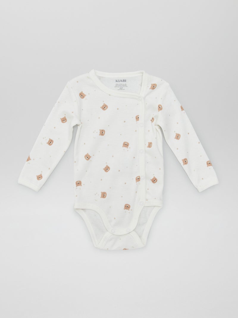 Lot de 2 bodies - So Easy Bleu/blanc - Kiabi