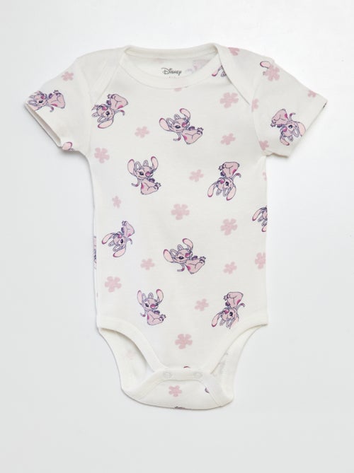 Lot de 2 bodies à manches courtes 'Angel' 'Disney' - Kiabi