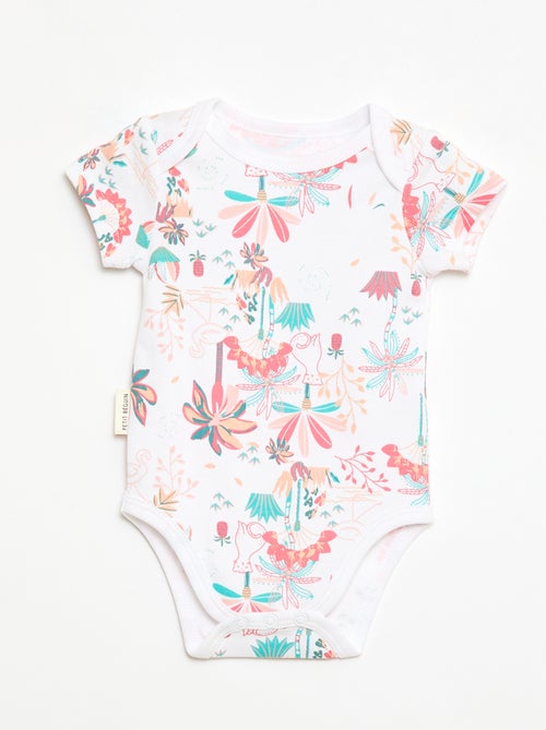 Lot de 2 bodies à manches courtes - Kiabi