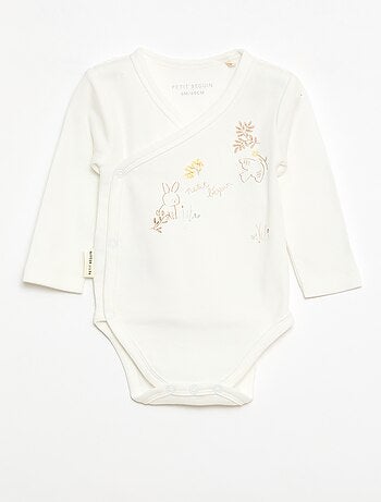 Lot de 2 bodies à manches longues