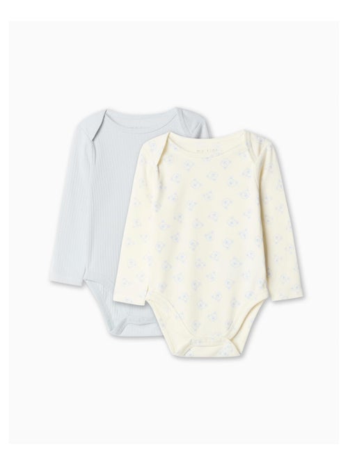 Lot de 2 bodies à manches longues MO Fashion - Kiabi