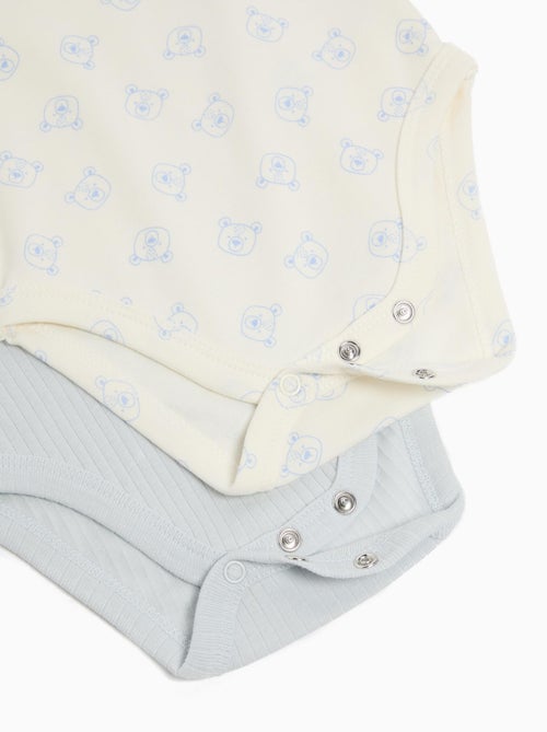 Lot de 2 bodies à manches longues MO Fashion - Kiabi