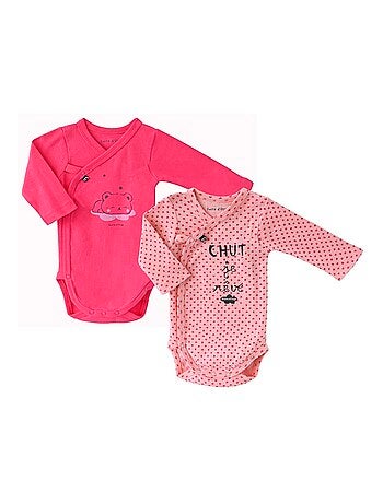 Lot de 2 bodies Astrid Sucre d'orge