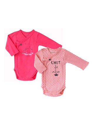 Lot de 2 bodies Astrid Sucre d'orge
