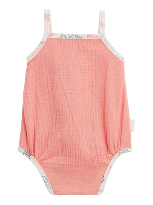 Lot de 2 bodies bébé à bretelles Cilaos - Kiabi