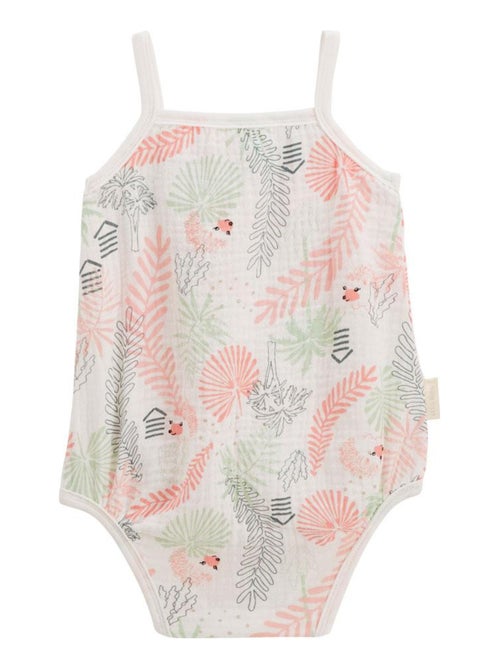 Lot de 2 bodies bébé à bretelles Cilaos - Kiabi