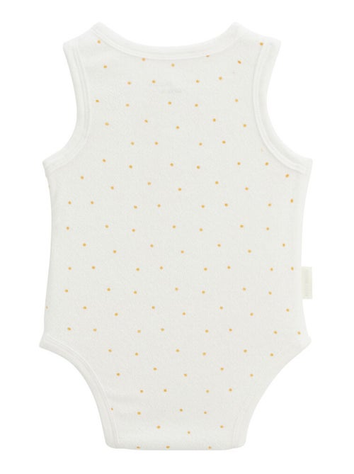 Lot de 2 bodies bébé à bretelles en éponge Bahamas - Kiabi