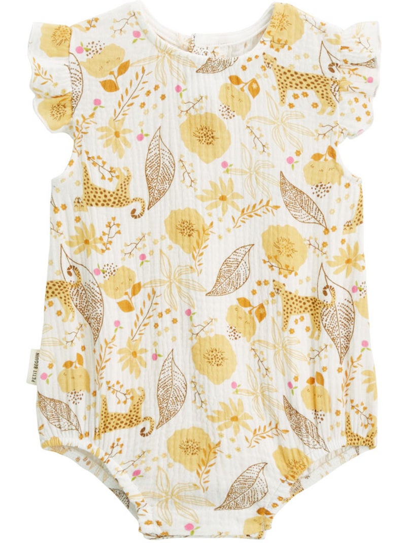 Lot de 2 bodies bébé bloomer Ciao Milano Jaune - Kiabi