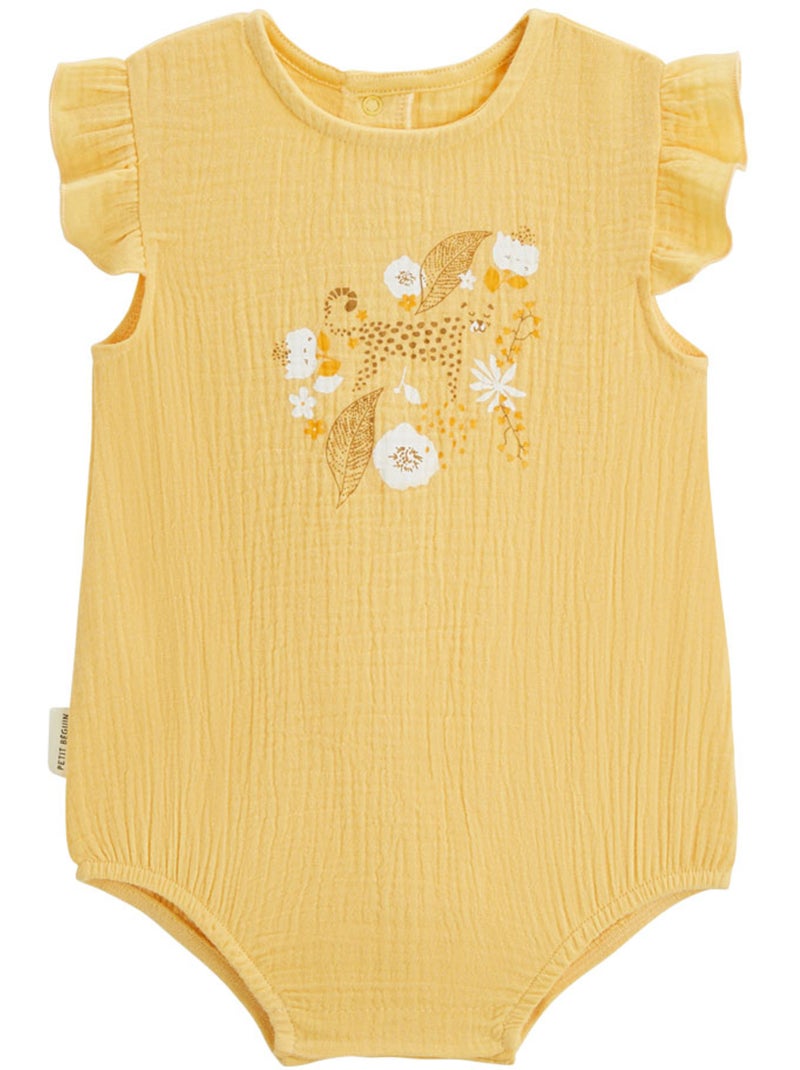 Lot de 2 bodies bébé bloomer Ciao Milano Jaune - Kiabi